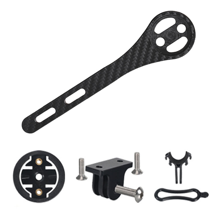TOSEEK 풀 카본 파이버 로드 자전거 코드 테이블 홀더 Garmin 시리즈용(광택), Bryton 시리즈용(광택), CATEYE 시리즈용(광택), Garmin 시리즈용(광택)