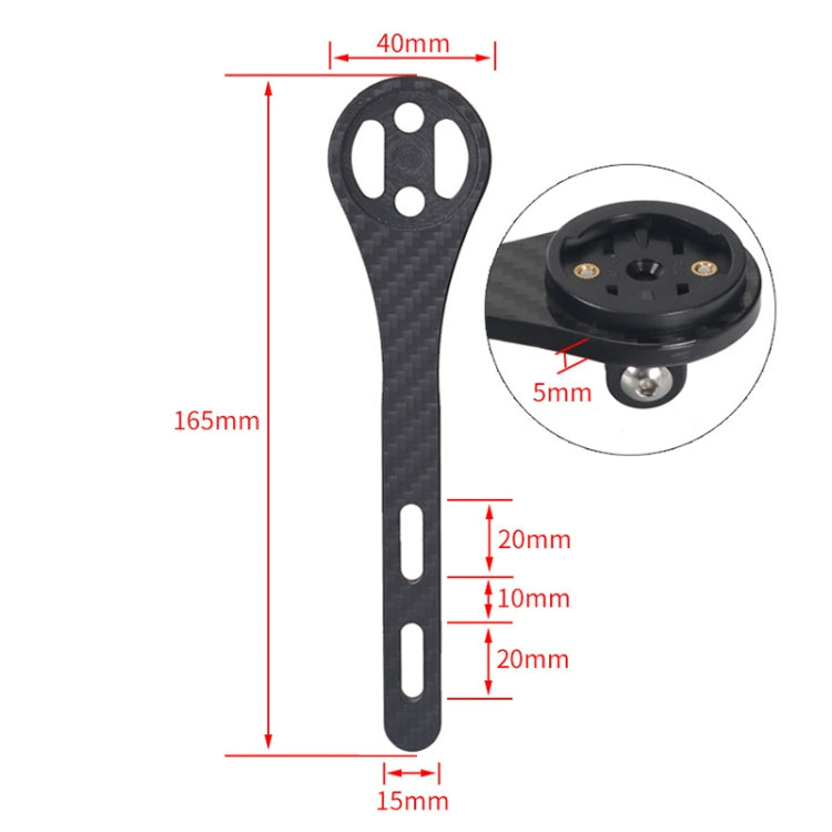풀 카본 파이버 로드 자전거 코드 테이블 홀더 Garmin 시리즈용(무광), Bryton 시리즈용(무광), CATEYE 시리즈용(무광), Garmin 시리즈용(무광)