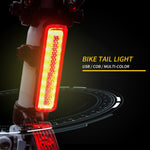 무지개 자전거 테일 라이트 MTB 자전거 후미등