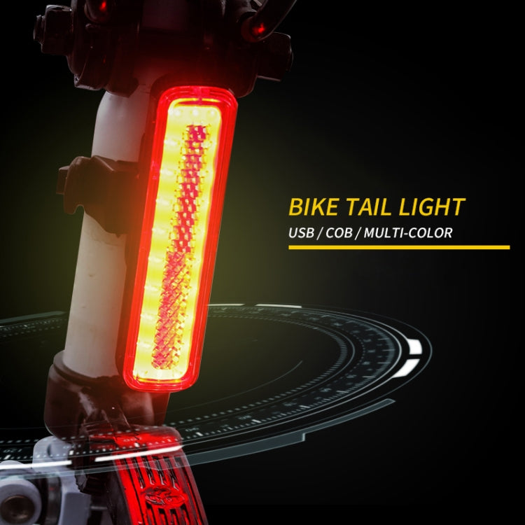 무지개 자전거 테일 라이트 MTB 자전거 후미등