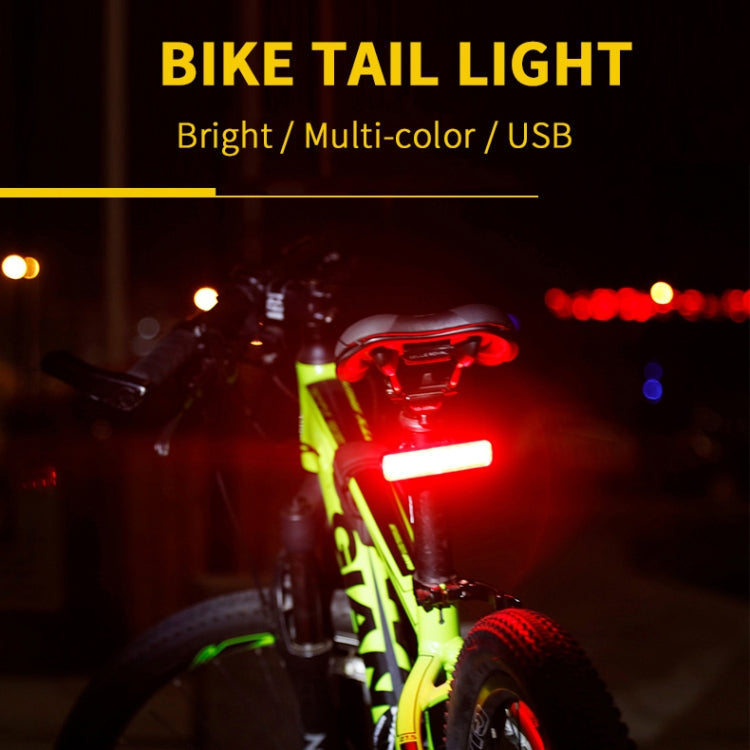 무지개 자전거 테일 라이트 MTB 자전거 후미등