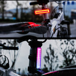 무지개 자전거 테일 라이트 MTB 자전거 후미등