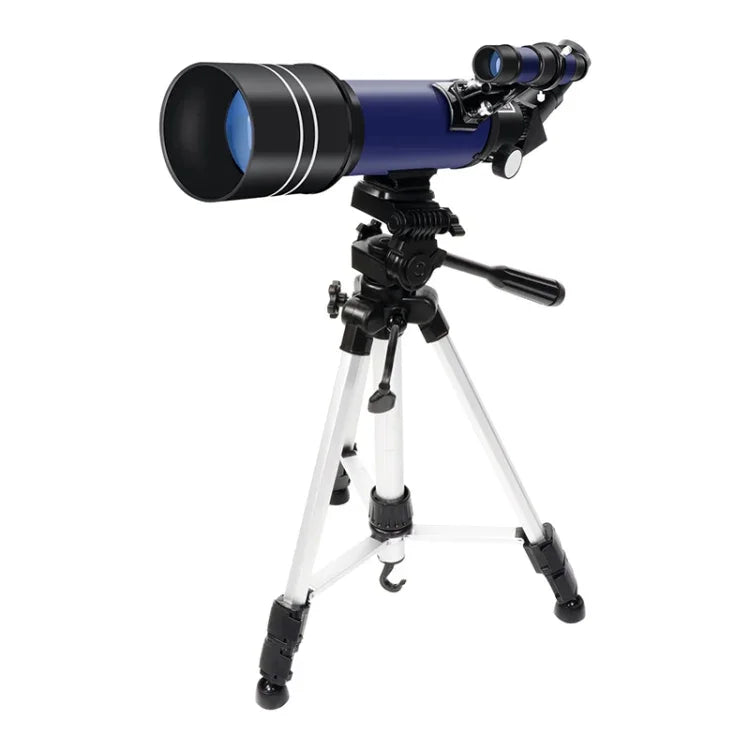 WR852 16x/66x70 고화질 고배율 천문 망원경 삼각대 포함, 66x70 블루