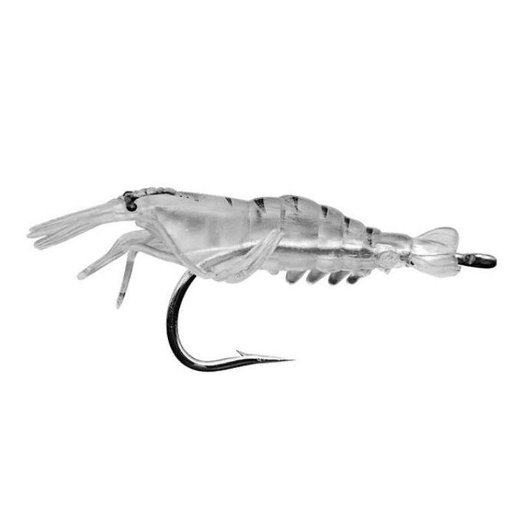 10개 4cm 낚시 소프트 인공 새우 미끼 팝퍼 훅 포함, 투명 새우 훅 포함, 인공 새우 훅 포함, 야광 새우 훅 포함, 분홍 새우 훅 포함, 녹색 새우 훅 포함