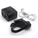 Y15 2 x CREE XPG2 500LM USB 충전 LED 자전거 헤드라이트 전조등 5모드, Y15
