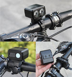 Y15 2 x CREE XPG2 500LM USB 충전 LED 자전거 헤드라이트 전조등 5모드, Y15
