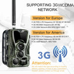 HC801G 3G WCDMA 방수 IP66 IR 야간 시야 보안 사냥 트레일 카메라, 120도 PIR 각도, HC801G 3G WCDMA