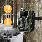 HC801G 3G WCDMA 방수 IP66 IR 야간 시야 보안 사냥 트레일 카메라, 120도 PIR 각도, HC801G 3G WCDMA
