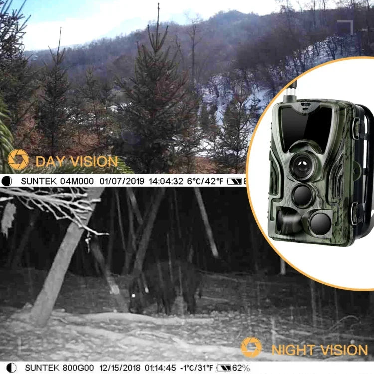 HC801G 3G WCDMA 방수 IP66 IR 야간 시야 보안 사냥 트레일 카메라, 120도 PIR 각도, HC801G 3G WCDMA