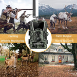 HC801G 3G WCDMA 방수 IP66 IR 야간 시야 보안 사냥 트레일 카메라, 120도 PIR 각도, HC801G 3G WCDMA