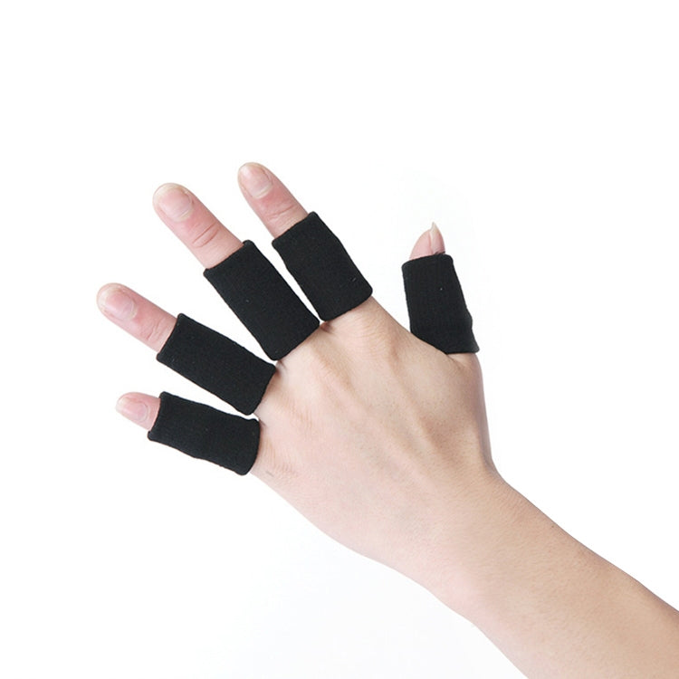 5 in 1 나일론 움직임 보호 손가락 슬리브, 5 in 1 나일론 손가락 슬리브(블루), 5 in 1 나일론 손가락 슬리브(블랙)