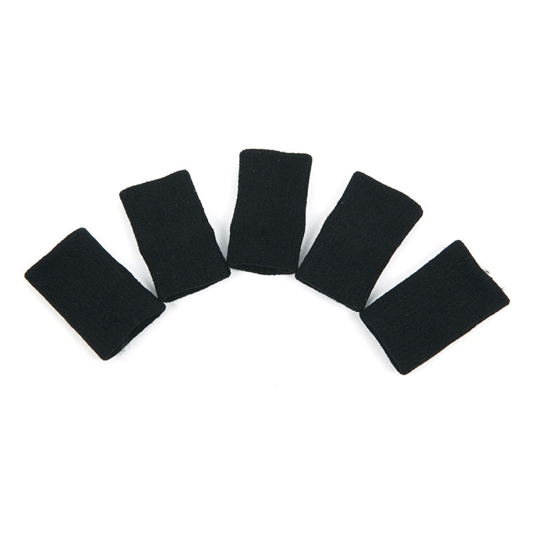 5 in 1 나일론 움직임 보호 손가락 슬리브, 5 in 1 나일론 손가락 슬리브(블루), 5 in 1 나일론 손가락 슬리브(블랙)