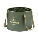 Naturehike NH20SJ040 20L PVC 아웃도어 캠핑 접이식 물 저장 버킷, 20L