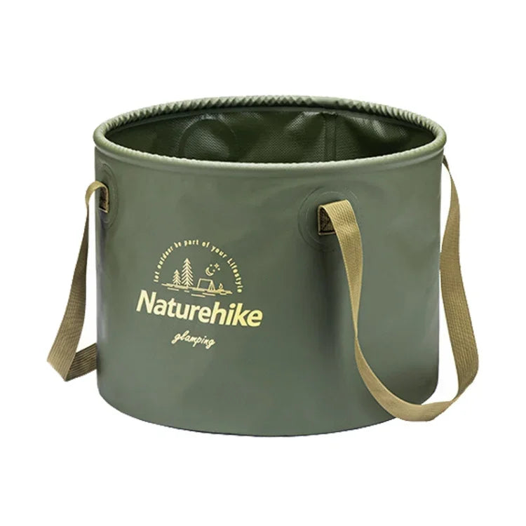 Naturehike NH20SJ040 20L PVC 아웃도어 캠핑 접이식 물 저장 버킷, 20L