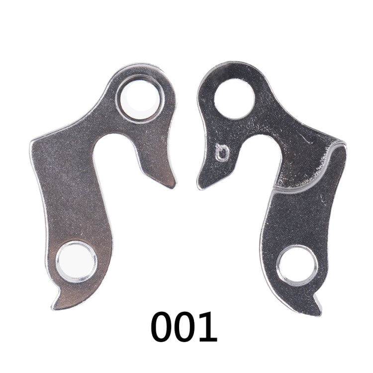 2개입 ZTTO 001 MTB 도로 자전거 합금 리어 디레일러 테일 후크 부품, 001