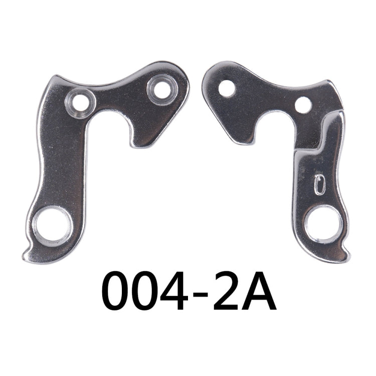 2개입 ZTTO 004-2A MTB 도로 자전거 합금 리어 디레일러 테일 후크 부품, 004-2A
