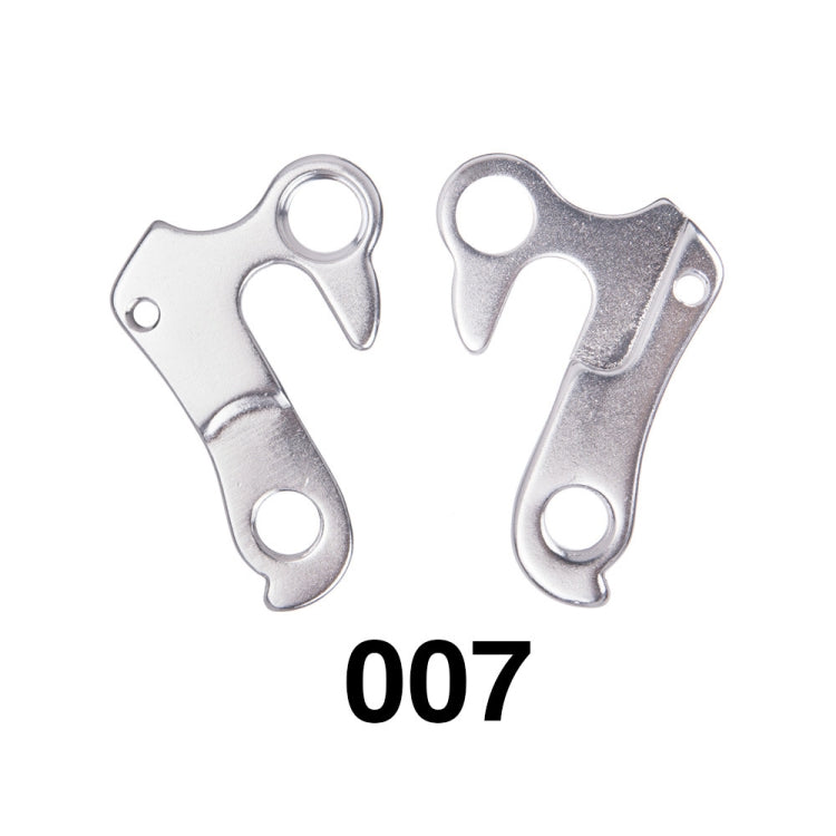 2개입 ZTTO 007 MTB 도로 자전거 합금 리어 디레일러 테일 후크 부품, 007