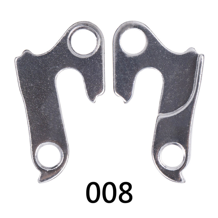 2개입 ZTTO 008 MTB 도로 자전거 합금 리어 디레일러 테일 후크 부품, 008