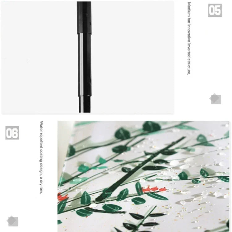 크리에이티브 신선 스타일 3단 은색 테이프 자외선 차단 양산, OG3876A, OG3876B, OG3876C
