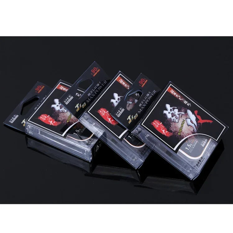 1.5C 0.203mm 2.46kg 노듈 장력 2.99kg 직선 장력 50m 강력 수입 원사 나일론 낚시줄, 1.5C/0.203mm