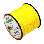 HENGJIA 6.0# 0.40mm 60LB 27.2kg 장력 500m 초강력 4가닥 PE 낚시줄 연줄, 6.0# 0.40mm 60LB