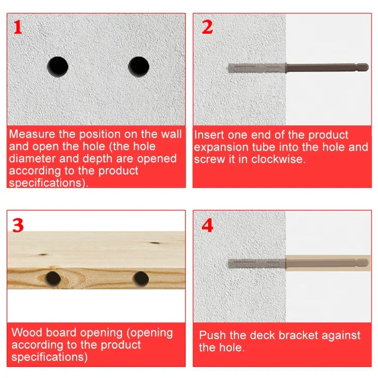 10 PCS Concealed Layer Board Pin Wall Bookshelf Invisible Bulkhead Nail, 12x120mm, 12x120mm