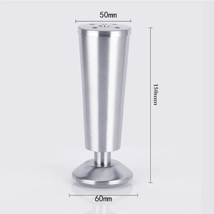 스테인리스 스틸 두꺼워진 조절식 발컵형 찬장 다리, 150mm, 150mm