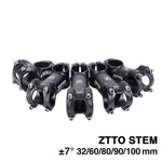 ZTTO 자전거 핸들바 포크 스템 경량 스탠드 파이프 100mm, 100mm