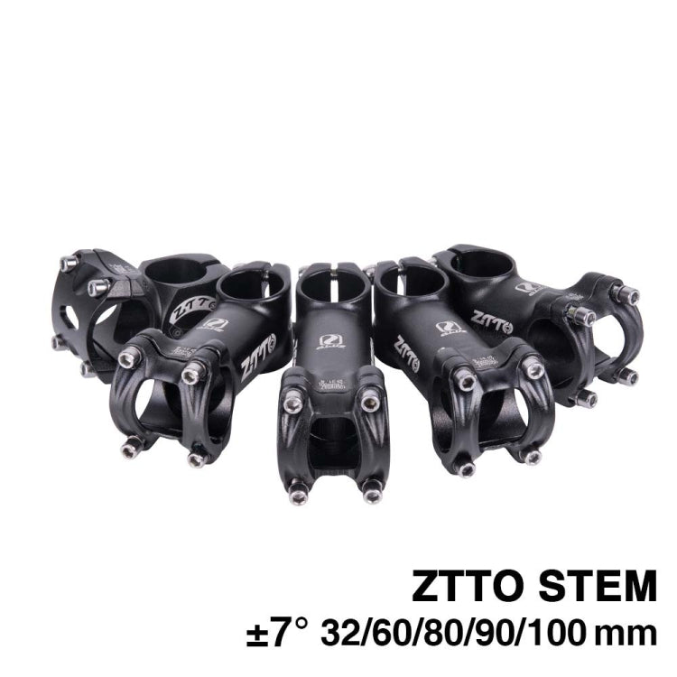 ZTTO 자전거 핸들바 포크 스템 경량 스탠드 파이프 100mm, 100mm