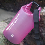 야외 방수 건식 가방 건식 색낭 PVC 배럴 가방, 용량: 2L, 2L