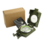 GoldGood K4074 야외 다기능 군용 여행 지질 포켓 프리즘 미국 나침반 야광 디스플레이 포함, K4074