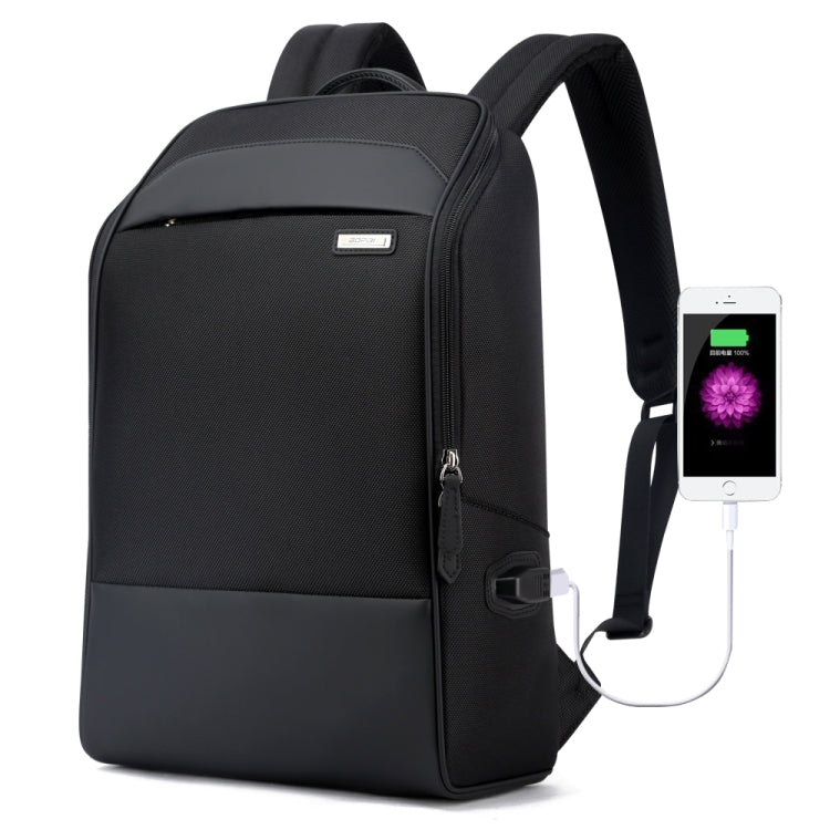 Bopai 751-006881 비즈니스 방수 대용량 이중 어깨 가방, USB 충전 포트 포함, 사이즈: 30x14x44cm, 751-006881