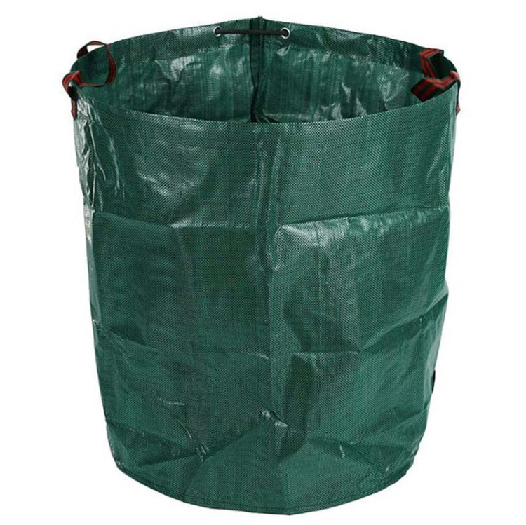 132갤런 500L PP 정원 낙엽 가방 녹색 폐기물 가방, 사이즈: 80cm x 100cm, 500L