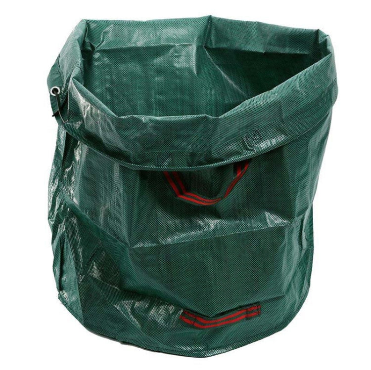 132갤런 500L PP 정원 낙엽 가방 녹색 폐기물 가방, 사이즈: 80cm x 100cm, 500L