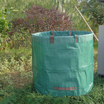 132갤런 500L PP 정원 낙엽 가방 녹색 폐기물 가방, 사이즈: 80cm x 100cm, 500L