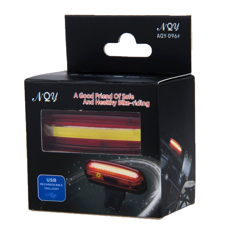 AQY-096 IPX4 분리형 USB 충전식 듀얼 컬러 LED 자전거 후미등, 화이트 & 레드, 블루 & 레드
