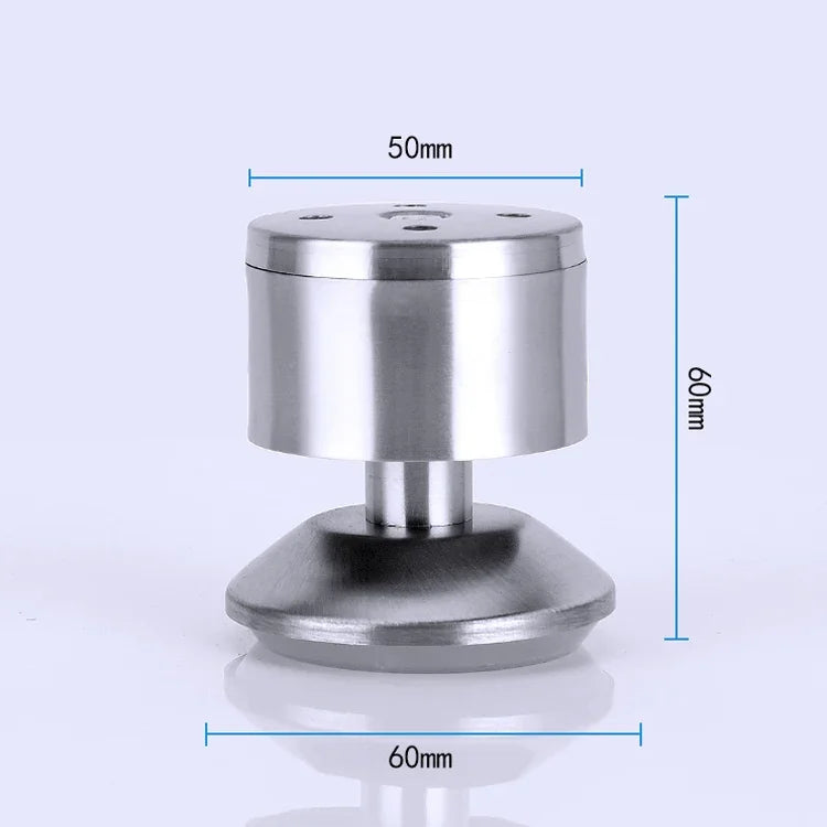 스테인리스 스틸 와이어 드로잉 두꺼워진 기둥 소파 가구 캐비닛 다리, 높이: 60mm, 60mm