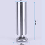 스테인리스 스틸 와이어 드로잉 두꺼워진 기둥 소파 가구 캐비닛 다리, 높이: 180mm, 180mm