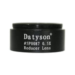 Datyson 5P0087 미세 나사 천문 망원경 액세서리 1.25인치 0.5X 디포커싱 렌즈 리듀서, 5P0087 미세 나사