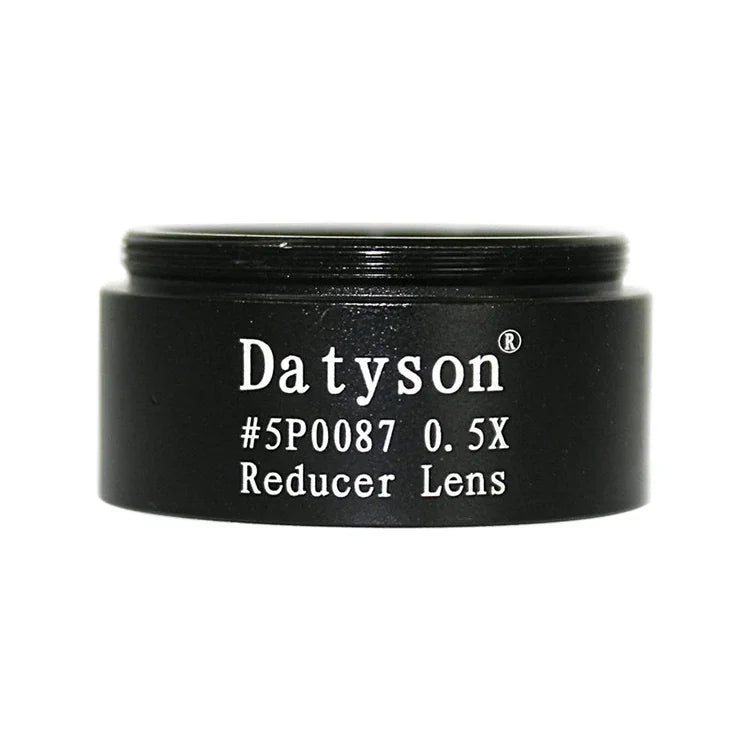Datyson 5P0087 미세 나사 천문 망원경 액세서리 1.25인치 0.5X 디포커싱 렌즈 리듀서, 5P0087 미세 나사