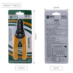 BEST-5021 0.6 ~ 2.6mm 휴대용 크림퍼 케이블 스트리핑 와이어 스트리핑 플라이어, BEST-5021
