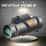 Moge 12x50 전문가용 HD 단안경 야간 투시 망원경 삼각대 포함, Moge 12x50 삼각대 포함