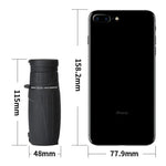 Eyeskey 10X25 휴대용 단안 쌍안경 대형 시야 저조도 야간 투시 망원경, 10X25