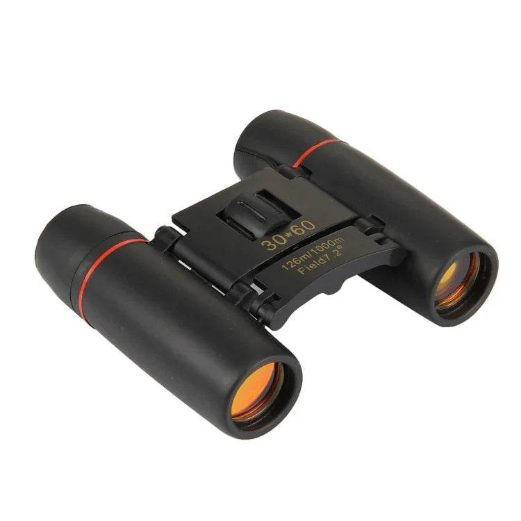 사쿠라 30 x 60mm 캠핑 사냥 조류 관찰용 126m / 1000m 쌍안경 망원경 목걸이 포함, 사쿠라 30X60