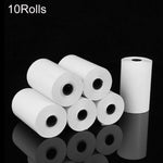 10롤 57 x 25mm 등록용 영수증 열감지 용지 인쇄 라벨