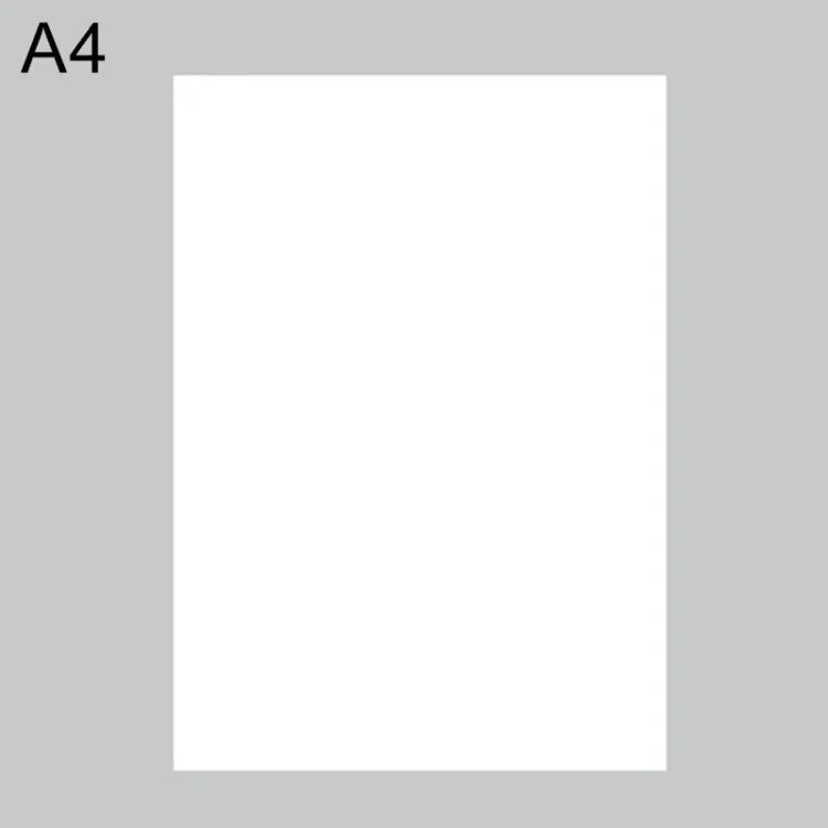 100개 / 팩 A4 자기 접착 프린터 용지, A4 (흰색), A4