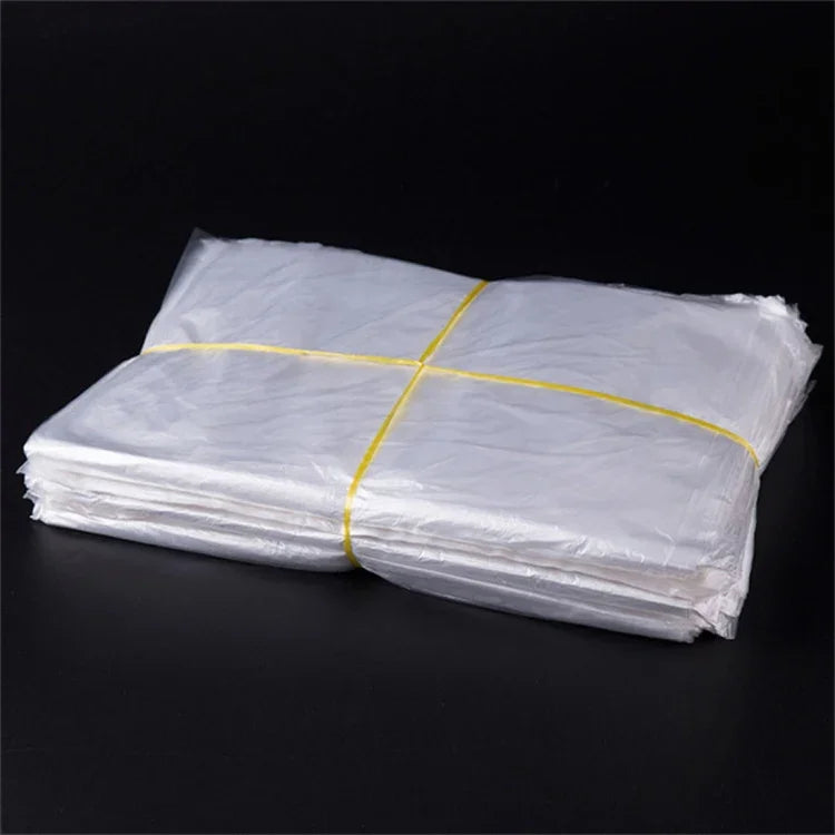 100개 1.6C 방진 방습 플라스틱 PE 포장 봉투, 크기: 45cm x 60cm, 45cm x 60cm