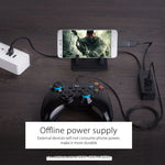 ORICO W5P-U3-30 4포트 USB 3.0 데스크탑 허브, 30cm 마이크로 USB 케이블 전원 공급, W5P-U3-30 블랙