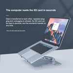 ORICO LST-2AS 다기능 알루미늄 합금 노트북 높임 접이식 스탠드 홀더, LST-2AS