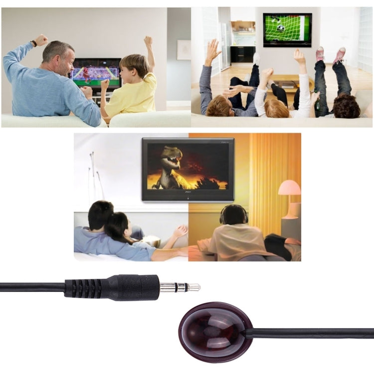 1m 적외선 IR TV HDMI 리모컨 수신기 및 송신기 연장 케이블 3.5mm 와이어 어댑터 (S-PC-1247용)